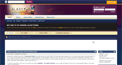 Desktop Screenshot of galaxyforums.net